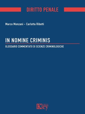 cover image of In nomine criminis
